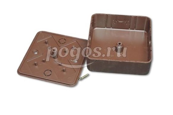 Коробка распаячная КР 75*75*28 ОП бук IP40  TDM