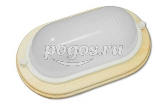 Светильник НПБ1401 сосна/овал 60Вт IP54  TDM