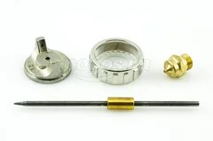 Ремкомплект для краскораспылителя (сопло 1,2мм, зажим, игла, форсунка)  MATRIX /50/