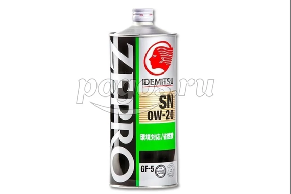 Масло моторное 0W20, F-S SN/GF-5 Zepro Eco Medalist (с) 1л  Idemitsu