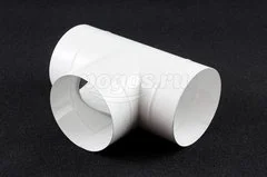 Тройник круглого воздуховода 125мм ЭРА