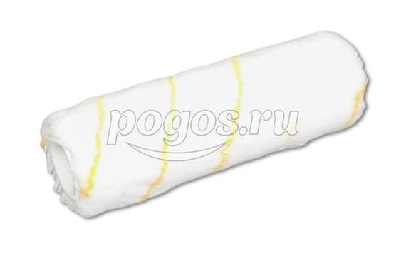 Ролик полиамид Веселая обезьяна 180мм ворс 12мм ф6мм, с желтой полосой