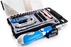 Набор слесарно-монтажный, отвертки, насадки, имбус. ключи, 46 предметов Эксперт  ЗУБР 