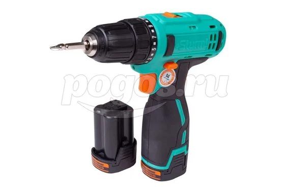 Шуруповерт аккумуляторный 14,4В 2*2Ач Li-Ion 0-400-1500об/мин CD3314LP кейс  STURM