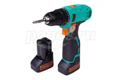 Шуруповерт аккумуляторный 18В 2*2Ач Li-Ion 0-400-1500об/мин CD3318LP кейс  STURM