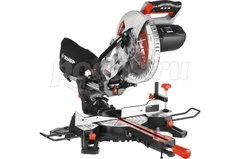 Электропила торцовочная 1,8кВт 5000об/мин 30х255мм лазер удлинители стола ременная передача  ЗУБР