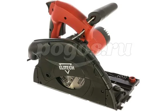Электропила циркулярная погружная 220В 1200Вт 5500об/мин 160*20мм  при 45°/90°мм41/55 ПД1255П  Elite