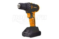 Шуруповерт аккумуляторный ДА-18Л-2К/Б (2,0 А/ч) (бесщеточный двигатель)  ВИХРЬ