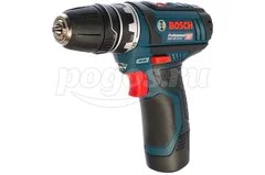 Шуруповерт аккумуляторный 12B 1АКБ*2,0+1АКБ*3Ач Li-lon GSR 12V-15 FC Professional BOSCH