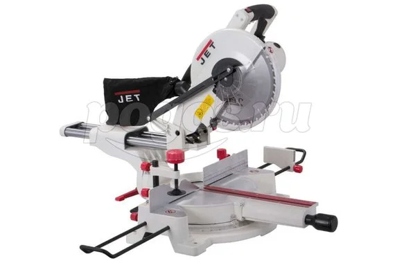 Электропила торцовочная 1,5кВт 4500об/мин 30х254ммл с протяжкой лазер JSMS-10L  JET