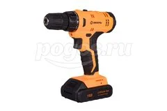 Шуруповерт аккумуляторный 18В 2*1,5Ач Li-lon 28Нм кейс ДА-18Л-2К  ВИХРЬ