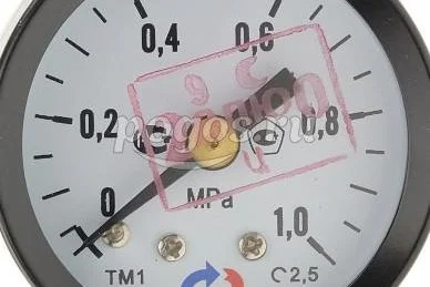 Манометр ТМ-110Р.00 (0...1,0 МРа) G 1/8 кл. точн. 2,5  РОСМА