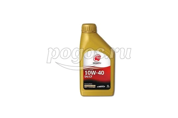 Масло моторное 10W40 1л, S-S SN/CF (п/с)  Idemitsu