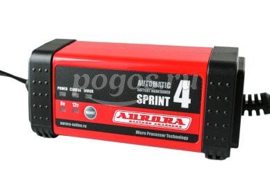 Устройство зарядное  6/12V, 2/4А, ёмкость АКБ до 60 А/ч, SPRINT 4  AURORA