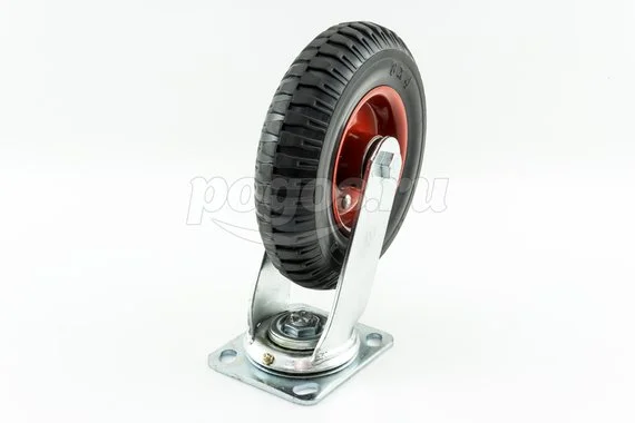 Колесо промышленное поворотное 200мм 230кг,  резина