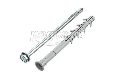 Дюбель фасадный  10*140 с прессшайбой  Tech-Krep