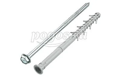 Дюбель фасадный 10*160 с прессшайбой  Tech-Krep
