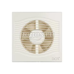 Вентилятор осевой вытяжной декоративный D-125 10Вт 140м3/ч  ЭРА