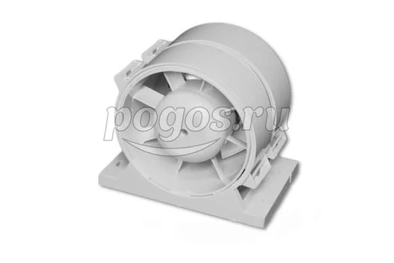 Вентилятор осевой канальный приточно-вытяжной с крепежным к-том D-100 14Вт 115м3/ч  ЭРА