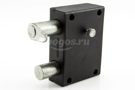 Замок накладной сувальдный 2 ригеля 4 ключа  РИГЕЛЬ