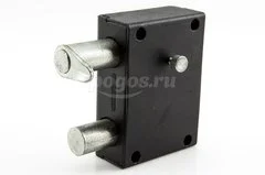 Замок накладной сувальдный 2 ригеля 4 ключа  РИГЕЛЬ