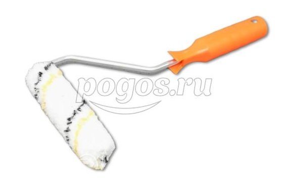 Валик мини 100мм микрофибра ручка 110мм  DECOR