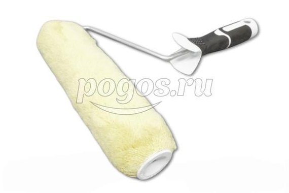 Валик полиакрил 2K ЗЕЛЕНЫЙ 240мм ворс 18мм бюгель 8мм ф42мм  DECOR