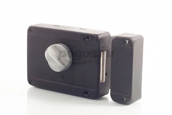 Замок накладной для деревян.двери 2 ригеля ПЕНЗМАШ