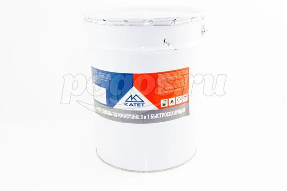 Грунт-эмаль по ржавчине 3 в1 синий 20кг RAL5005 быстросохнущая PROFORM COMPLEX  КАТЕТ