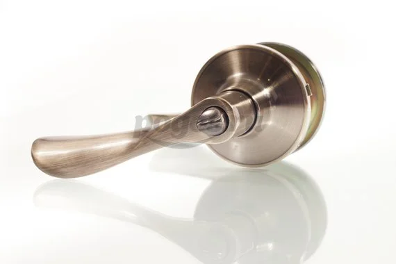 Защелка межкомнатная с фиксатором 6902(891) матовая бронза  KORAL 