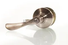 Защелка межкомнатная с фиксатором 6902(891) матовая бронза  KORAL 