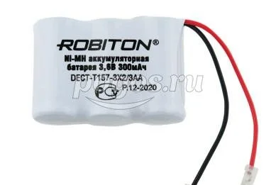 Батарея аккумуляторная DECT-T157-3X2/3AA PH1  Robiton