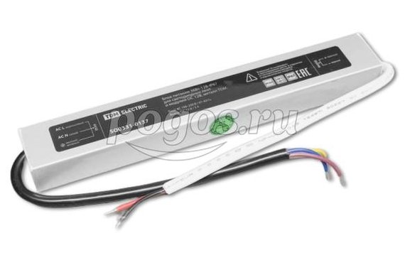 Блок питания 36W 12V 3 А IP67  TDM