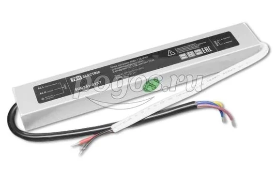 Блок питания 36W 12V 3 А IP67  TDM