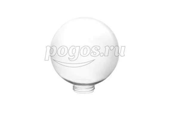 Рассеиватель шар ПММА 160мм, прозрачный (резьба А85)  TDM