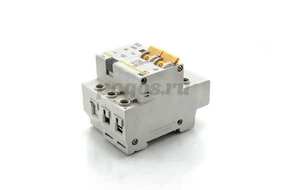 Автоматический выключатель дифференциального тока 2п 3,5мод.C 20A, тип AС,4,5kA, АД-12,ИЭК