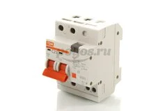 Автомат дифференциальный 2п C25A 10mA, тип AС, 4,5kA, АД-12 TDM