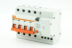 Автомат дифференциальный 4п C16A 30mA, тип AС, 4,5kA, АД-14 TDM