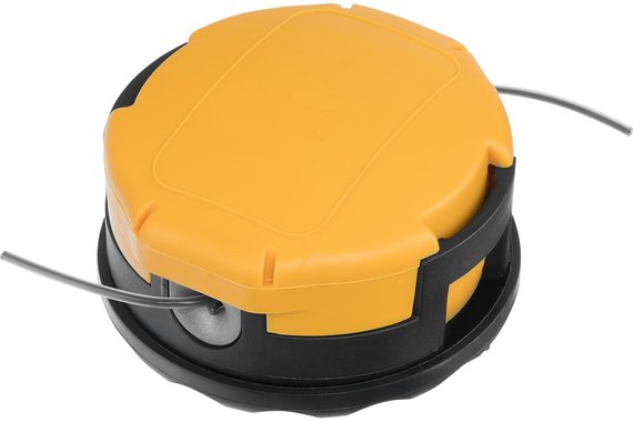 Катушка для триммера М10*1,25 левая полуавтомат легкая заправка лески  DENZEL