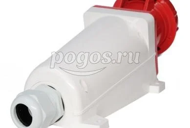 Розетка силовая 63А 380В 3P+PЕ+N IP44 стационарная  TDM