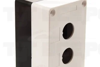 Корпус КП102 для кнопок 2место белый TDM