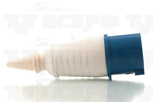Вилка силовая 220В 2P+PE 32А TDM