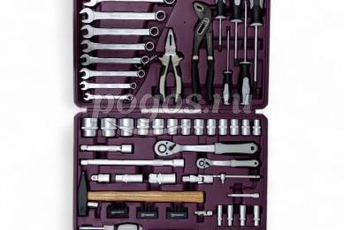 Набор инструмента универсальный 1/4", 1/2" DR, 77 предметов  Thorvik
