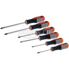 Набор отверток 6 предметов ROUND GRIP, OMBRA