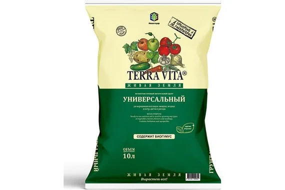 Грунт "Живая земля" универсальный 10л  TERRA VITA