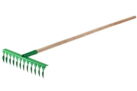 Грабли 14 зубцов 420мм витые с черенком Вача