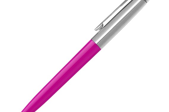 Ручка шариковая Jotter Color розовая M синие чернила блистер  PARKER