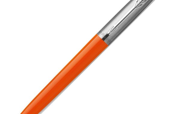 Ручка шариковая Jotter Color оранжевая M синие чернила блистер  PARKER