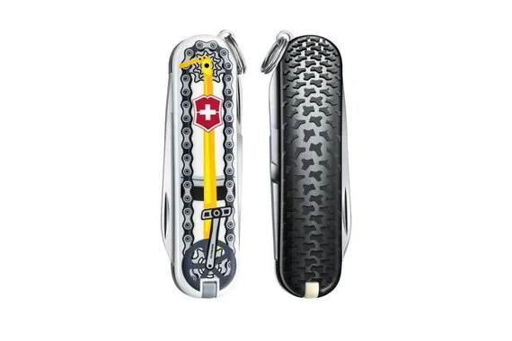 Мультитул Classic Bike Ride 7 функций 58 мм черный  VICTORINOX