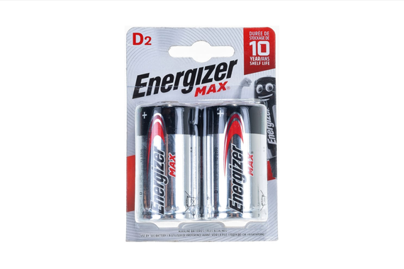 Элемент питания LR20 D 1,5В (упаковка 2шт) Max  ENERGIZER